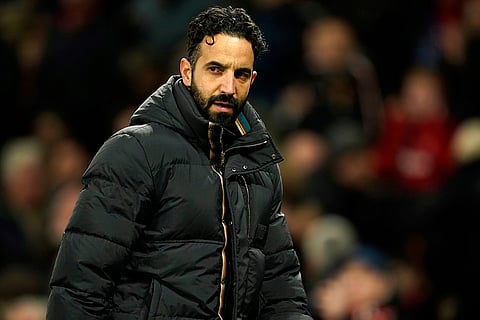 Europa League 2024-25: Manchester United's head coach Ruben Amorim