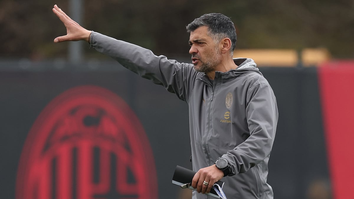 AC Milan head coach Sergio Conceicao