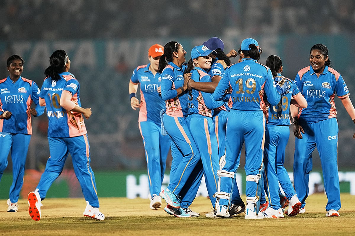 Women's Premier League (WPL) 2025 play-off Gujarat Giants and Mumbai Indians_1