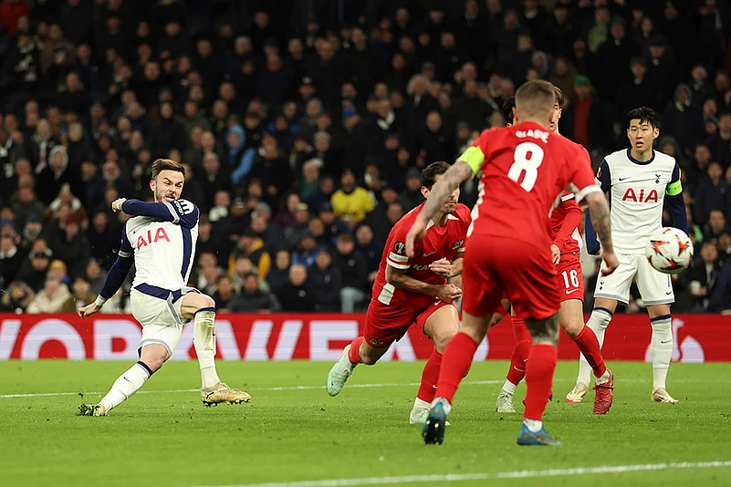 UEFA Europa League 2024-25 Tottenham Hotspur Vs AZ Alkmaar_James Maddison