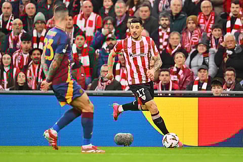 Europa League 2024-25: Athletic Bilbao's Yuri Berchiche in action