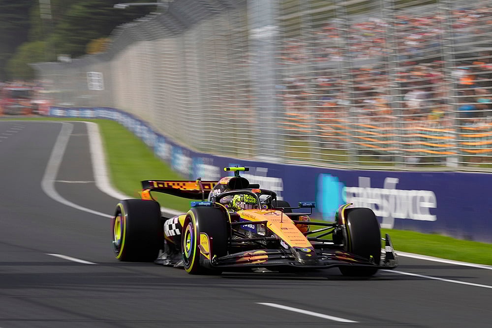 | Photo: AP/Asanka Brendon Ratnayake : Australia F1 GP Auto Racing: McLaren driver Lando Norris