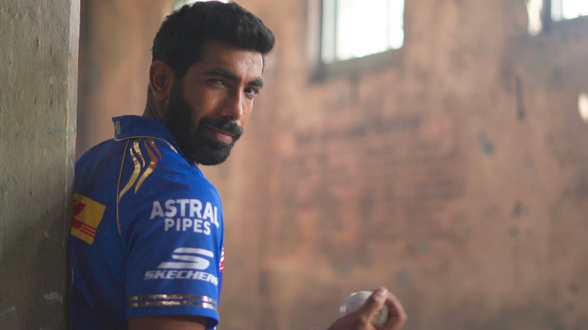 Jasprit Bumrah_Mumbai Indians New Jersey for Indian Premier League 2025