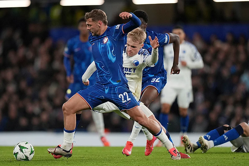 UEFA Conference League Chelsea Vs FC Copenhagen_Victor Froholdt