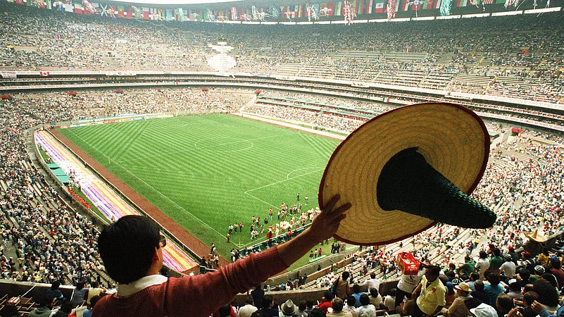 Estadia Azteca during World Cup 1984