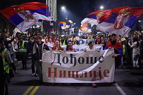 Serbia Corruption Protests