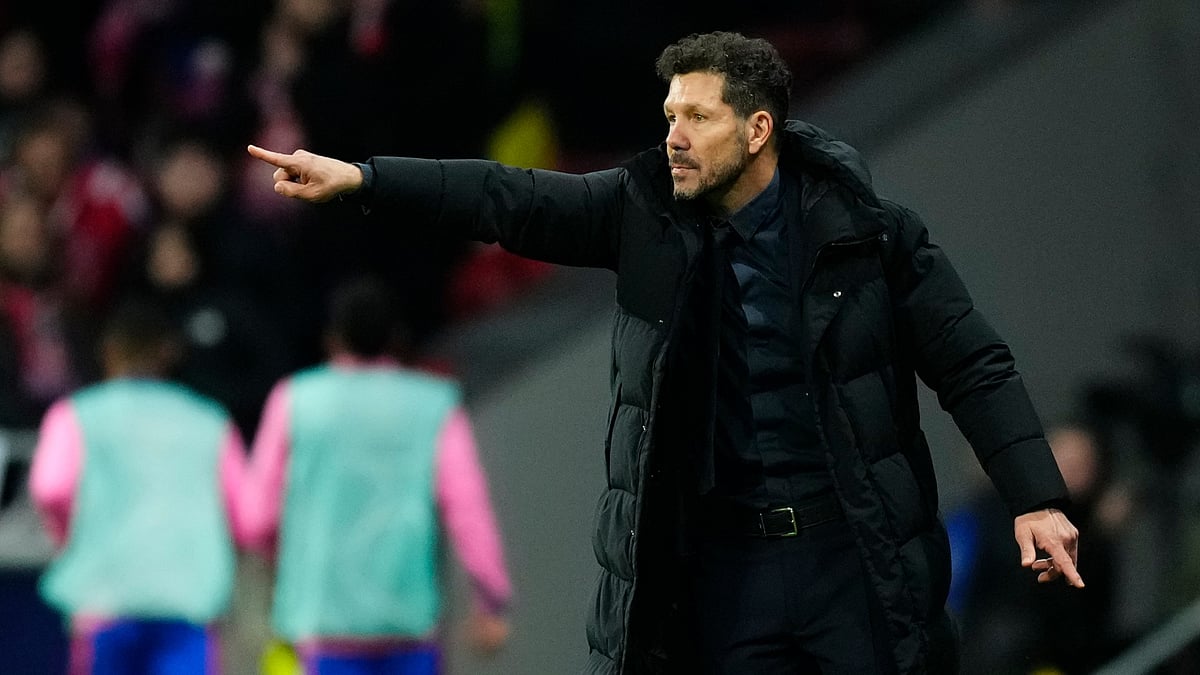 Atletico Madrid manager Diego Simeone