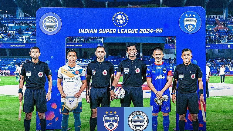 Bengaluru FC Vs Mumbai City FC, ISL 2024-25. - Photo: X | Mumbai City FC