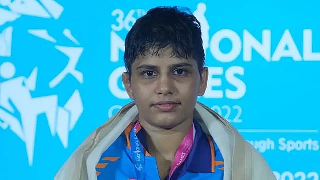 File : Antim Panghal was selected in the 53kg category for the Asian Wrestling Championship.