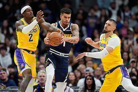 Basketball: Denver Nuggets vs Los Angeles Lakers