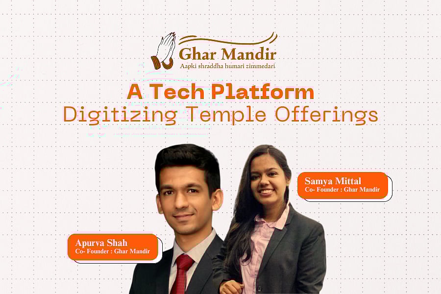 Ghar Mandir: How A Bootstrapped Startup Is Digitizing Temple Offerings Across India