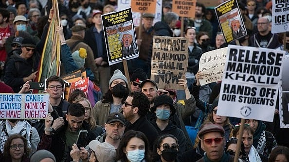 | Photo: Getty Images  : Mahmoud Khalil's Arrest At Columbia University 'First Of Many,' Says Trump 