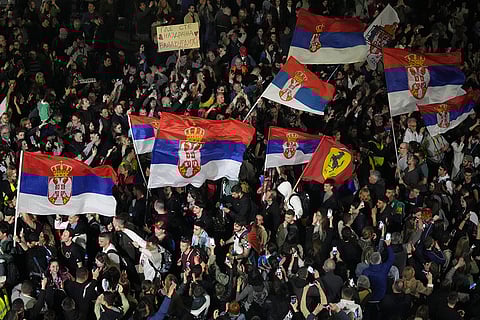 Serbia Anti Government Rally