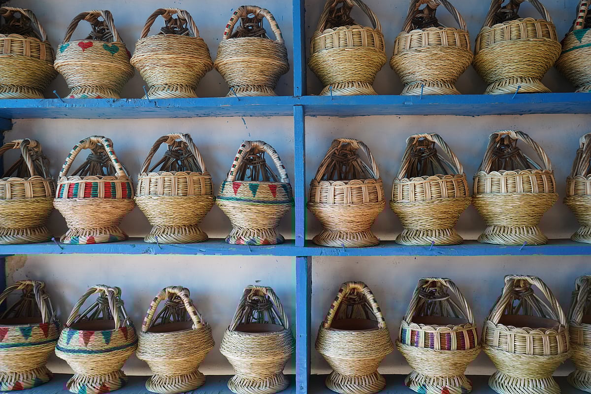 Kanger is a small, fire-filled earthen pot wrapped in woven wicker |