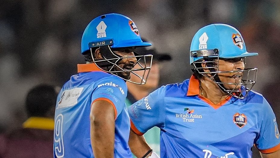 X | International Masters League  : Sachin Tendulkar and 