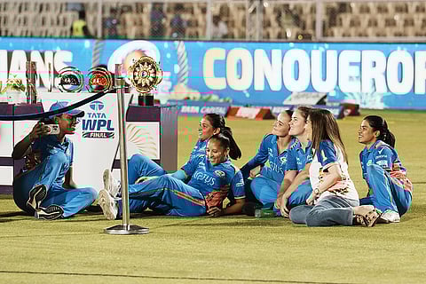 WPL Final 2025 MI vs DC: Mumbai Indians' owner Nita Ambani and players click selfie
