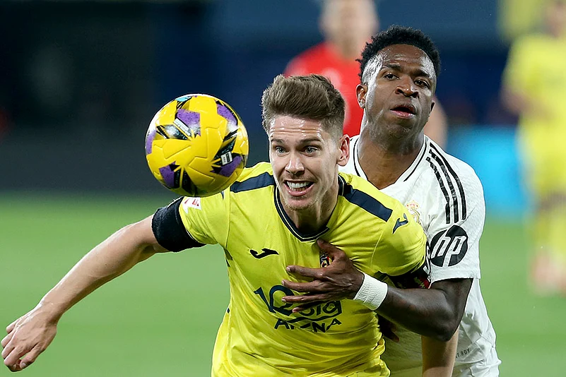 Spain soccer La Liga match Villarreal vs Real Madrid: Vinicius Junior