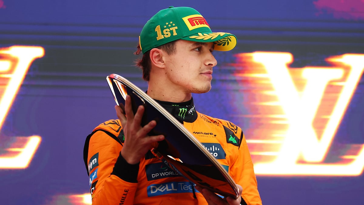 Australian Grand Prix winner Lando Norris - null