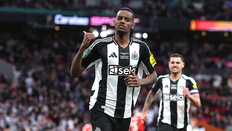 Newcastle United match-winner Alexander Isak - null