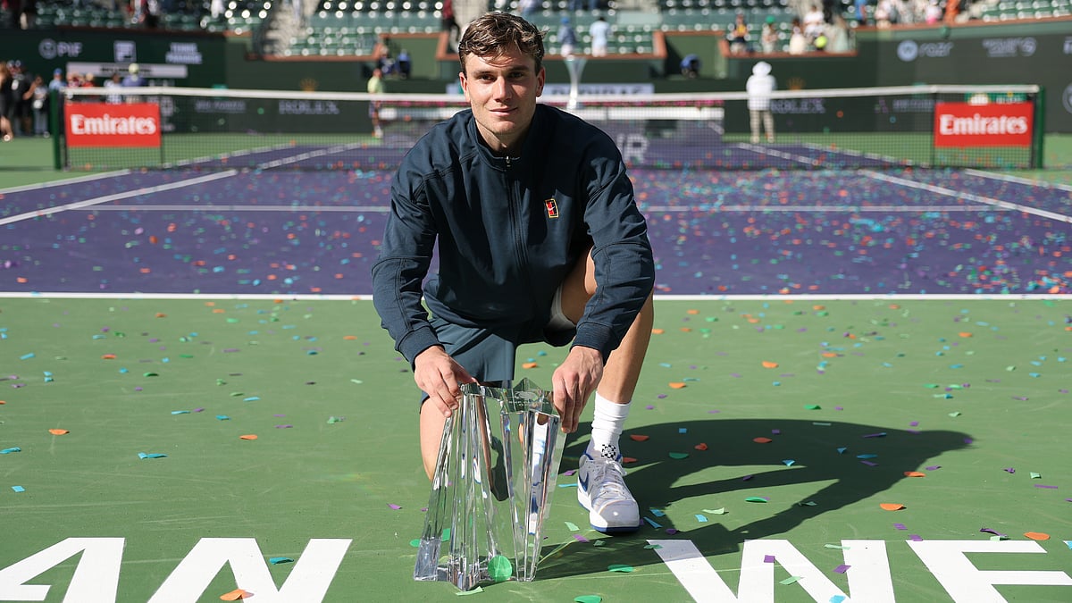 Jack Draper won the Indian Wells title
