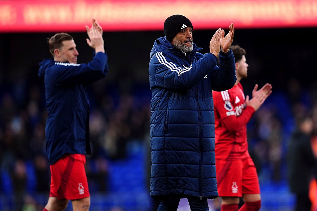 English Premier League soccer match Ipswich Town vs Nottingham Forest: Nuno Espirito Santo