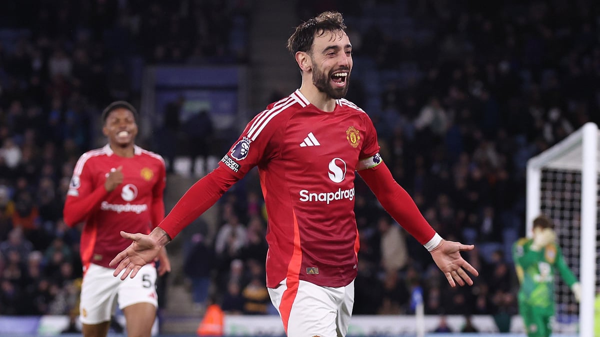 Bruno Fernandes starred against Leicester