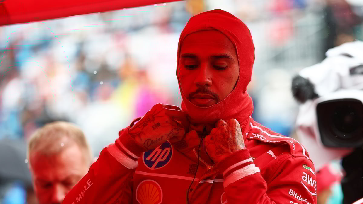 Lewis Hamilton at the Australian Grand Prix.
