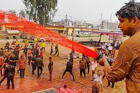 Holi in Sambhal