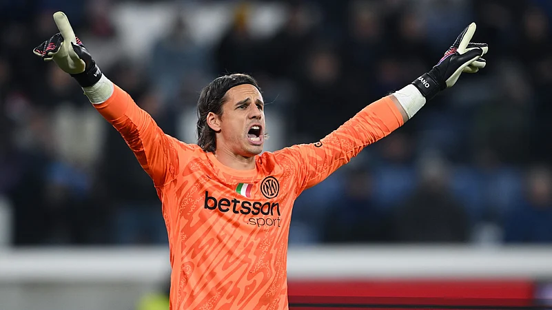Inter goalkeeper Yann Sommer