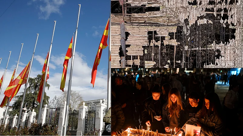 north macedonia fire