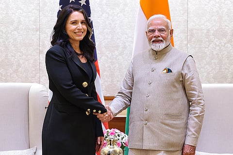 Tulsi Gabbard meets PM Modi
