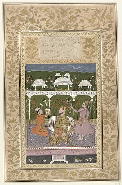 An image said to be of Maratha king Sambhaji.  Anonymous, c1650 - c. 1699. - Sepia Times/Universal Images Group via Getty Images