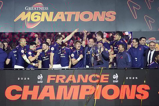 Six Nations Rugby: France Beat Scotland 35-16 To Win Title, Set Tournament-Try Record