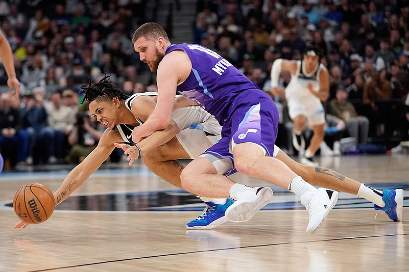 NBA Basketball Game: Minnesota Timberwolves vs Utah Jazz