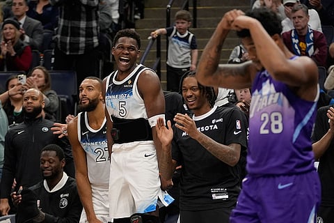 NBA Basketball: Minnesota Timberwolves vs Utah Jazz
