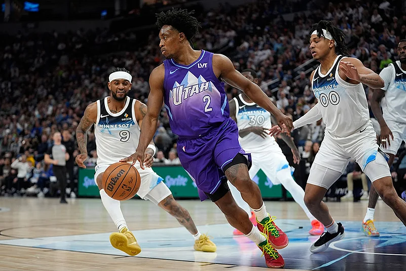 Timberwolves Jazz Basketball
