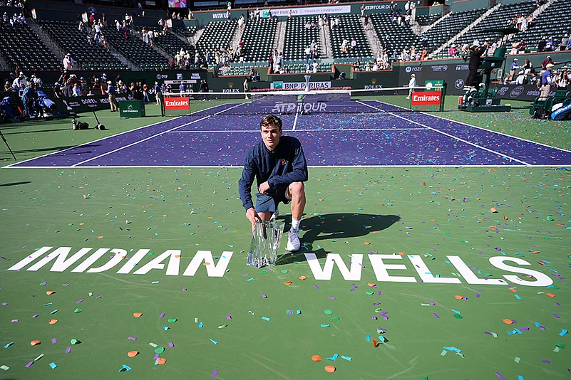 Indian Wells Tennis 2025 BNP Paribas Open tennis tournament, Jack Draper vs Holger Rune_2