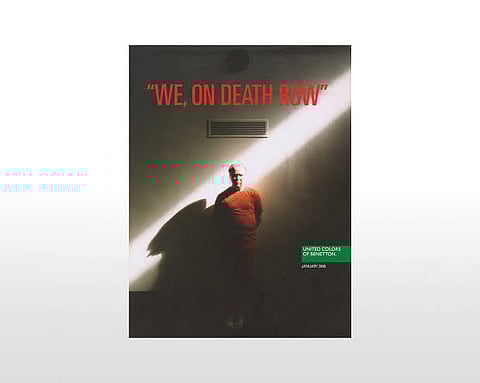United Colors of Benetton “We, On Death Row” Campaign 2000
