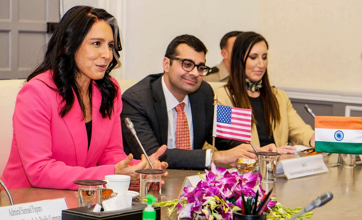 | Photo: PTI : Trump, Modi Have 'Shared Interests' Against Islamist Terrorism, Says Tulsi Gabbard