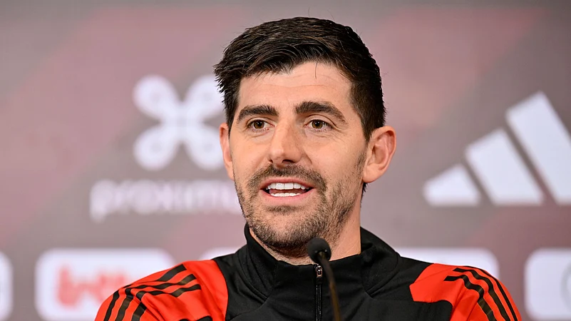 Belgium goalkeeper Thibaut Courtois