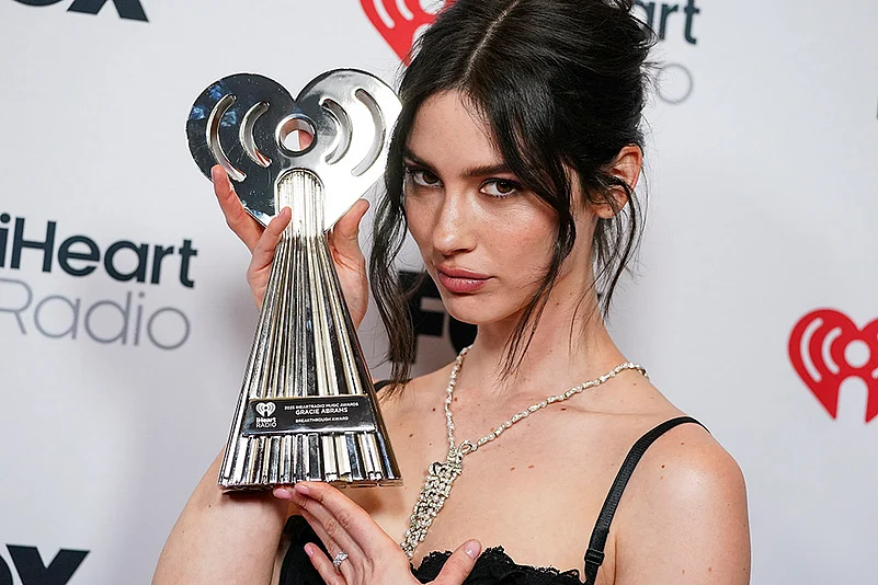 2025 iHeartRadio Music Awards in Los Angeles: Gracie Abrams