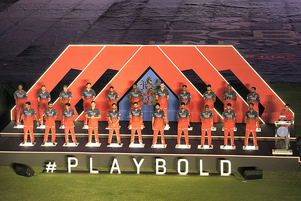 Royal Challengers Bengaluru Unbox event