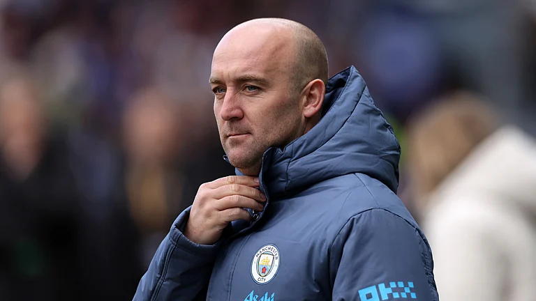 Manchester City women's interim manager, Nick Cushing - null