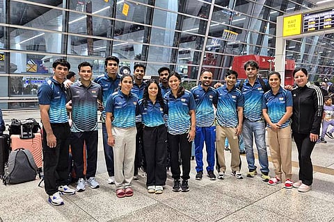 Indian team leaves for Artistic Gymnastics World Cup
