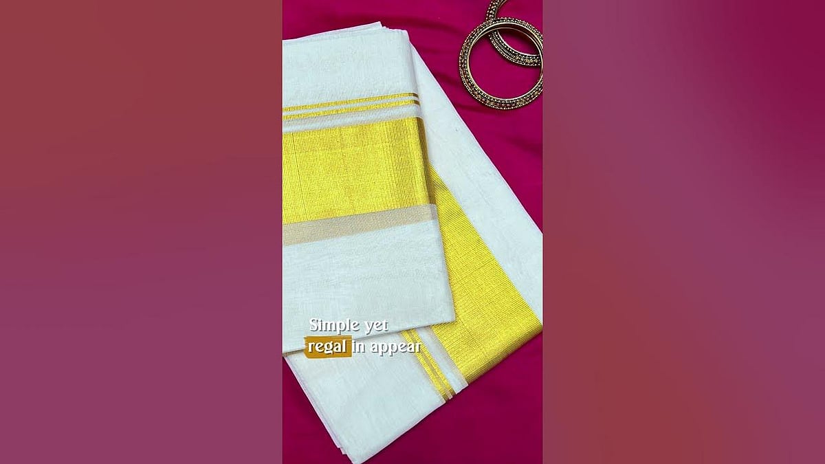 WATCH | GI Tagged Chendamangalam Dhoties and Set Mundu