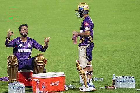 Kolkata Knight Riders training session in Kolkata