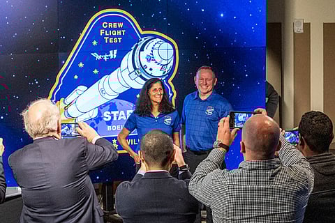 Sunita William and Barry Butch