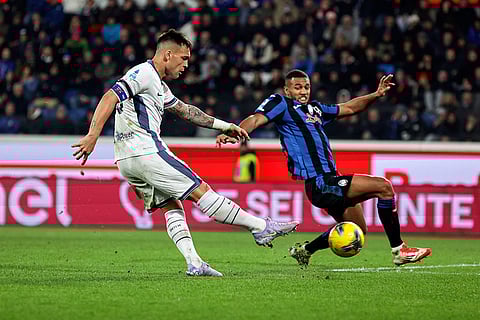 Serie A Soccer: Inter Milan vs Atalanta