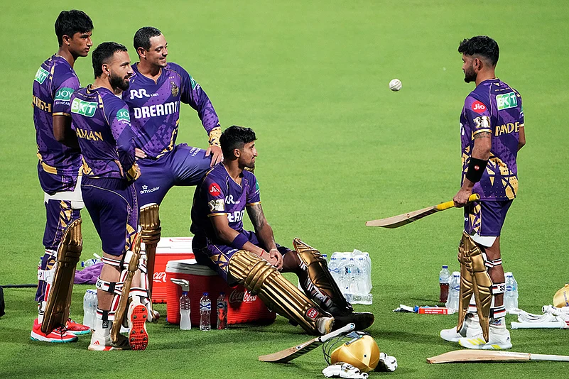 IPL 2025: Kolkata Knight Riders training session in Kolkata