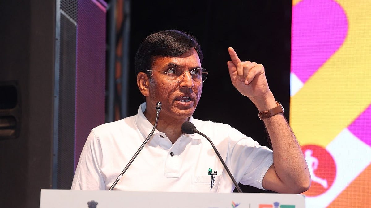 Photo: X | Mansukh Mandaviya : India's Sports Minister Mansukh Mandaviya.